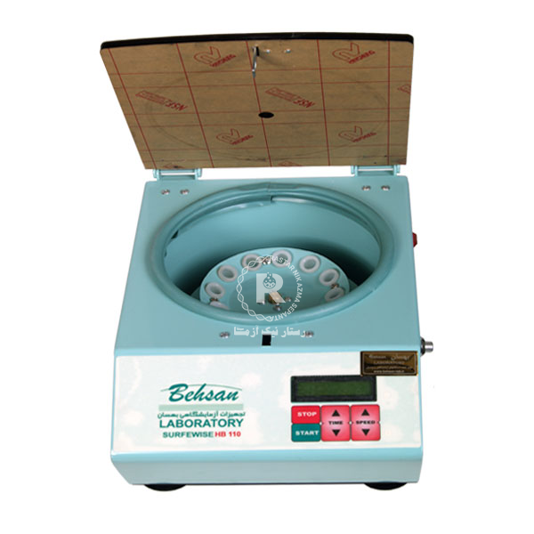 سریفیوژ 12 شاخه فول دیجیتال لوله  75 × 12 هدثابت 500 تا 2500 دور(بانک خون) MC10