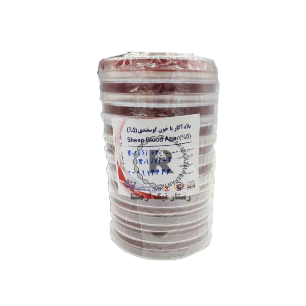 محيط كشت آماده Blood Agar -10cm