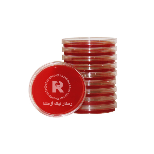 محيط كشت آماده Blood Agar -8cm