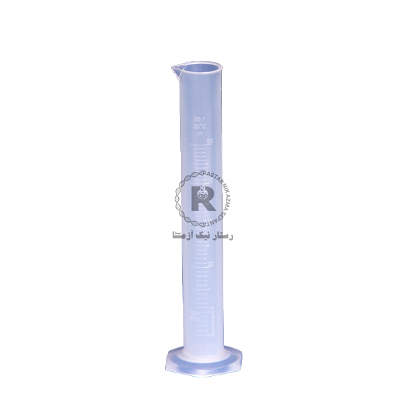 استوانه مدرج 50CC پلاستيكي 