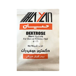 دکستروز طعم دار 55 گرمی حیان