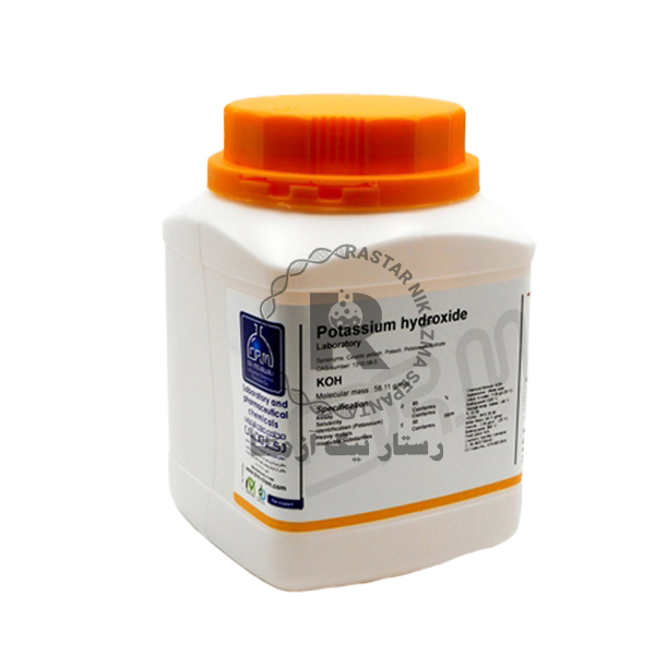 پتاسيم هيدروكسايد 1kg LAB -مجللي