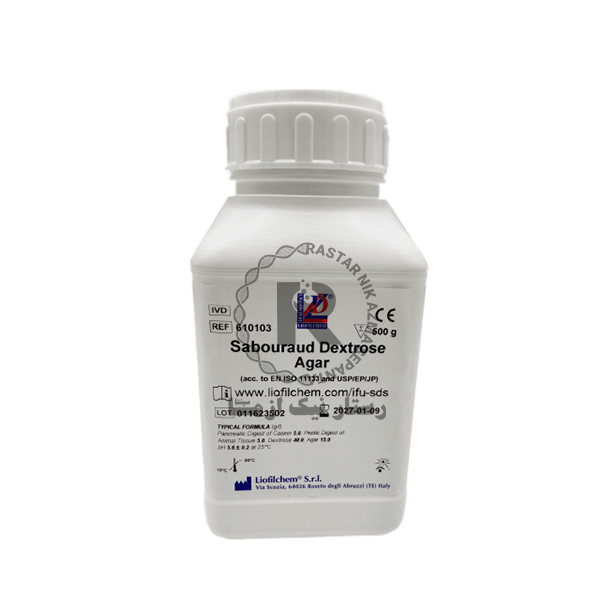 سابروز دكستروز آگار 500gr -liofilchem